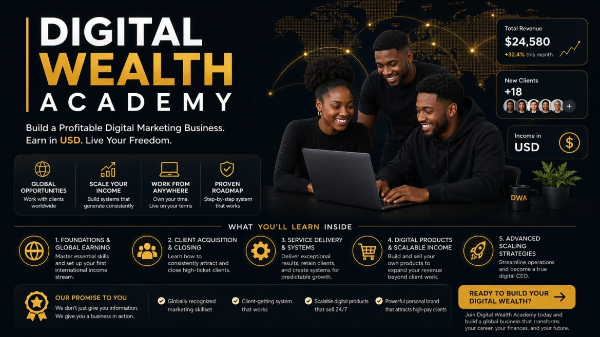 DIGITAL WEALTH ACADEMY intro