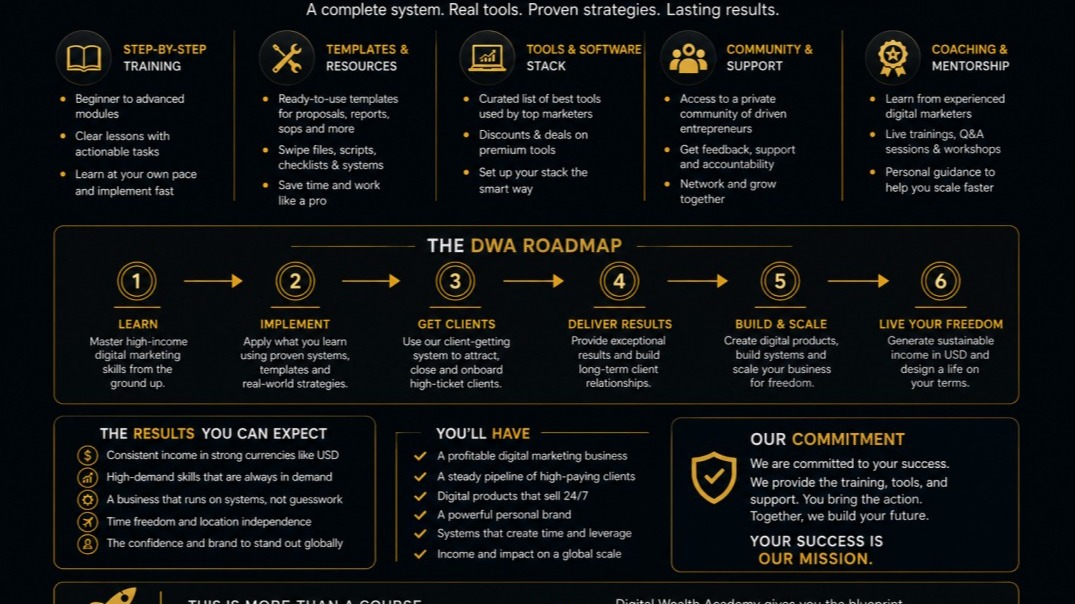 DIGITAL WEALTH ACADEMY intro