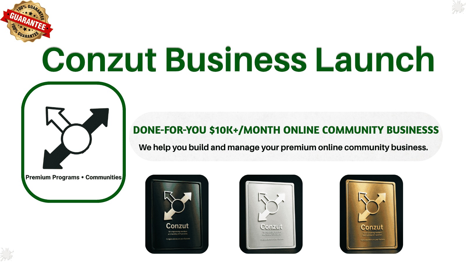 Conzut Business Launch intro